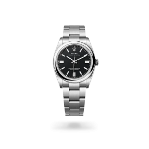 Rolex Oyster Perpetual 36 en acero Oystersteel con esfera Negra y brazalete Oyster - Bentrani 