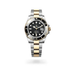 Rolex Submariner Date  en acero Oystersteel y oro amarillo con esfera Negra y brazalete Oyster - Bentrani 