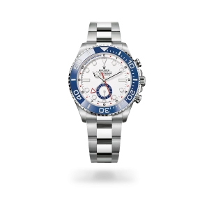 Rolex Yacht-Master II en acero Oystersteel  con esfera Blanca y brazalete Oyster - Bentrani 
