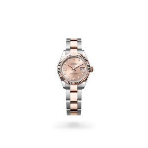 Rolex Lady-Datejust 28 en acero Oystersteel y oro Everose con esfera «rosé» y brazalete Oyster- Bentrani 