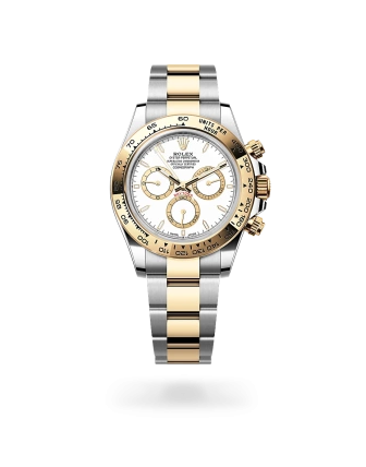 Rolex Cosmograph Daytona en acero Oystersteel y oro amarillo y oro amarillo con esfera Blanca y brazalete Oyster, m126503-0001 - Bentrani