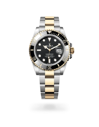 Rolex Submariner Date  en acero Oystersteel y oro amarillo con esfera Negra y brazalete Oyster - Bentrani 