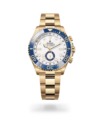 Rolex Yacht-Master II en oro amarillo  con esfera Blanca y brazalete Oyster - Bentrani 