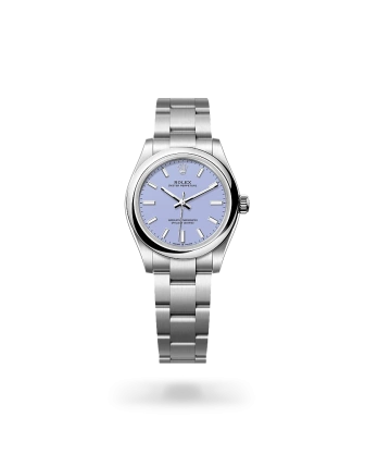 Rolex Oyster Perpetual 31  en acero Oystersteel con esfera Lavender y brazalete Oyster - Bentrani 