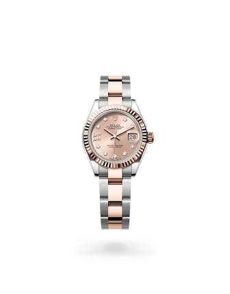 Rolex Lady-Datejust 28 en acero Oystersteel y oro Everose con esfera «rosé» y brazalete Oyster- Bentrani 