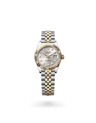 Rolex Lady-Datejust 28 en acero Oystersteel y oro Amarillo con esfera «Plateada y brazalete Jubilee - Bentrani 