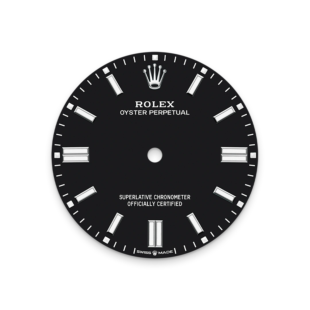 Rolex Oyster Perpetual 36 en acero Oystersteel con esfera Negra y brazalete Oyster, m126000-0014 - Bentrani