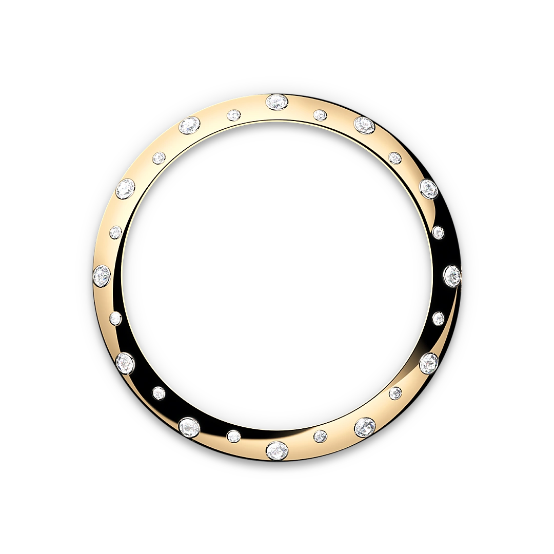 Rolex Datejust 31 en acero Oystersteel, oro amarillo y diamantes con esfera Verde oliva y brazalete Oyster, m278343rbr-0015 - Bentrani